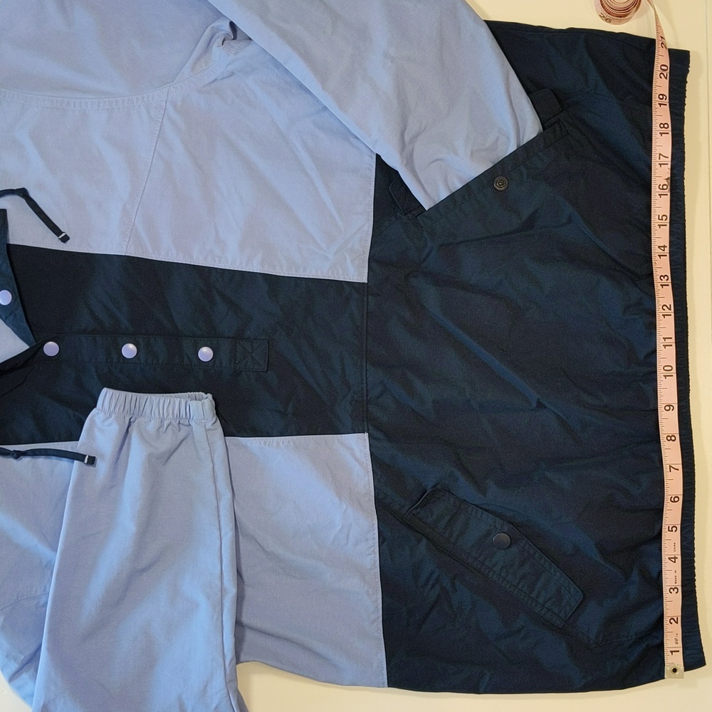Columbia PFG Tamiami Hoodie large navy purple used like new sun protection UPF - Picture 3 of 7